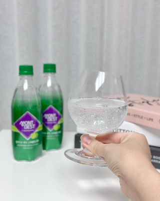 몽베스트 Montbest with Sparkling water Lime20병 — 5점을 준 리뷰어가 2022년 10월 올린 사용 사진