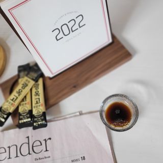 [광동제약] 광동 광옥고 홍삼 본 30포+쇼핑백 증정 — 4.5점을 준 리뷰어가 2021년 12월 올린 사용 사진
