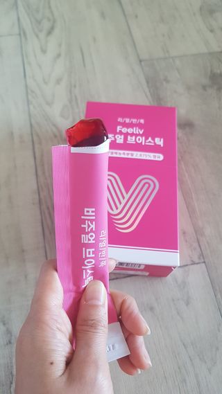 필리브 비주얼 브이스틱 — 5점을 준 리뷰어가 2021년 6월 올린 사용 사진