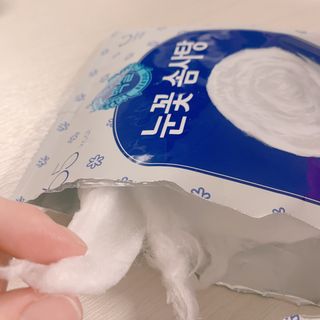 딜라이트 프로젝트  달콤한 눈꽃 간식세트( 눈꽃 솜사탕 / 레몬라임 솜사탕 / 달고나 총 7EA+스마트톡 증정) — 4점을 준 리뷰어가 2022년 5월 올린 사용 사진
