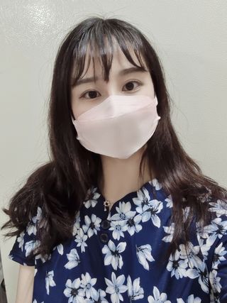 [이지아 마스크] 애니가드 더솔루션마스크 KF80 대형 컬러 4종 — 5점을 준 리뷰어가 2021년 6월 올린 사용 사진