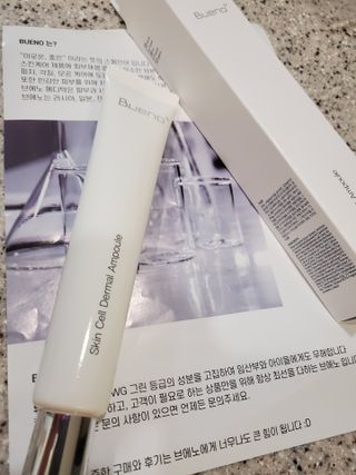 브에노 스킨셀 더마 앰플 — 5점을 준 리뷰어가 2021년 6월 올린 사용 사진