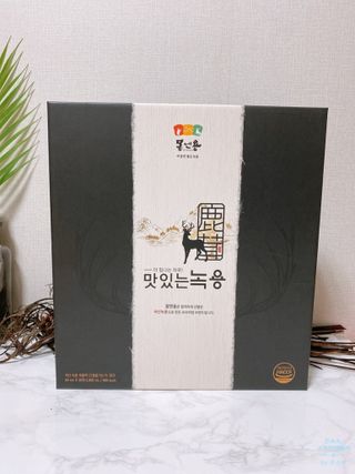 [몸엔용] 과일을 넣어 국산녹용을 맛있게 60ml x 30포 — 5점을 준 리뷰어가 2021년 6월 올린 사용 사진