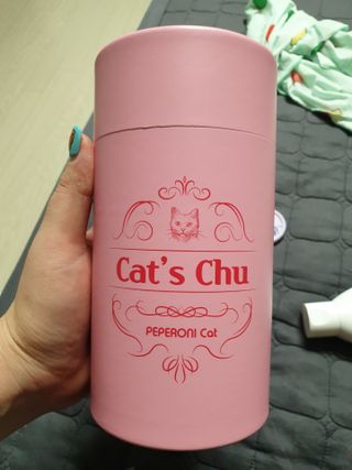 페페로니 잘 먹는 캣츄 - 알래스카 연어 24개입 — 5점을 준 리뷰어가 2021년 7월 올린 사용 사진