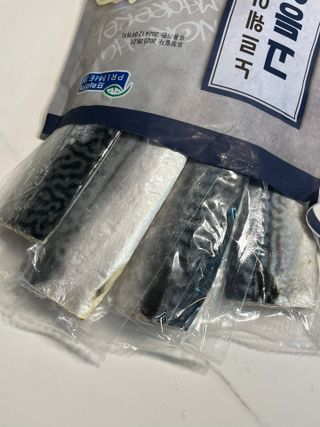 ㈜금호통상 노르웨이 고등어 900g (6~10편) — 5점을 준 리뷰어가 2023년 11월 올린 사용 사진