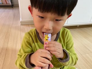 다나음 180도 칼슘젤리+아연면역젤리 — 4점을 준 리뷰어가 2022년 1월 올린 사용 사진