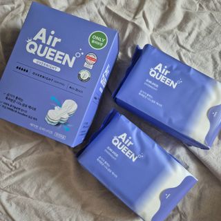 에어퀸 뉴브레스 유기농 생리대 4종 (팬티라이너 20P + 중형 10P + 대형 10P + 오버나이트 8P)_체험단 — 5점을 준 리뷰어가 2024년 7월 올린 사용 사진