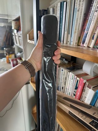 [3M] 휴대용 재부착 마우스패드+손목 보호형 키보드패드 — 5점을 준 리뷰어가 2024년 9월 올린 사용 사진