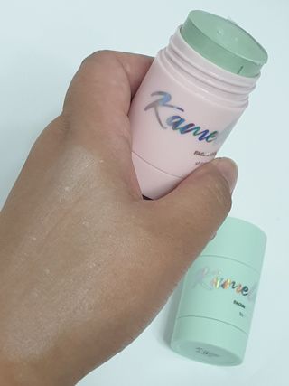 건강누리인터내셔날 카멜레오나 마스크 스틱팩 미네랄부스터 [2종 SET] 샤이닝라이즈(피부톤UP)/톡스릴리프(피부진정) — 5점을 준 리뷰어가 2022년 7월 올린 사용 사진