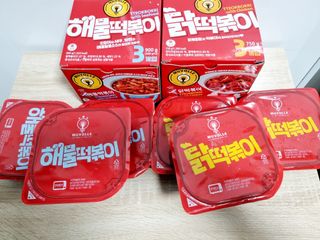 한성기업 무볼레 닭떡볶이+해물떡볶이 2종 세트 — 5점을 준 리뷰어가 2021년 10월 올린 사용 사진
