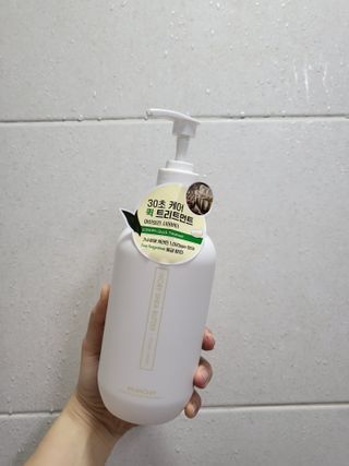 멈칫(MUMCHIT) 멈칫 단백질 퀵트리트먼트 — 5점을 준 리뷰어가 2021년 12월 올린 사용 사진