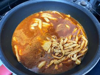 [푸딩팩토리] 요즘누들떡볶이540g + 매콤누들떡볶이 470g — 5점을 준 리뷰어가 2022년 9월 올린 사용 사진