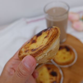 디앙뜨 포르투갈 에그타르트 오리지널 맛+패션후르츠 맛 중 택1 — 5점을 준 리뷰어가 2021년 8월 올린 사용 사진