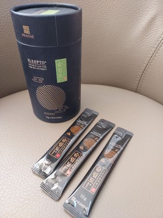 프리마인 자체 기업부설 연구소에서 찾아낸 건강한 수면의 비밀.  슬립토 플러스 30포 — 5점을 준 리뷰어가 2023년 4월 올린 사용 사진