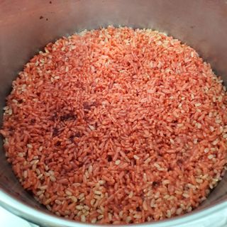하나로라이스 기능성쌀 5종 1kg  환경을 생각한 다회용 용기 사용 — 4점을 준 리뷰어가 2022년 1월 올린 사용 사진