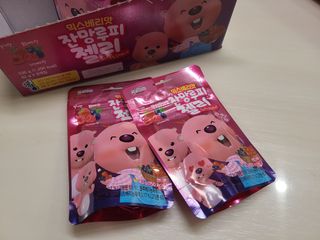 [팔도] 잔망루피젤리 믹스베리맛 42g 8개 — 5점을 준 리뷰어가 2022년 2월 올린 사용 사진