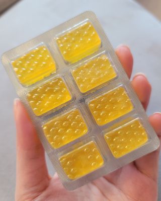 마요라 히말라야 솔트 캔디 2종-페퍼민트 맛, 라임민트 맛 — 5점을 준 리뷰어가 2023년 1월 올린 사용 사진