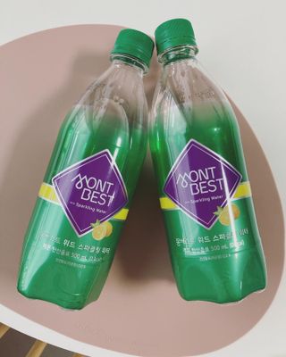 몽베스트 Montbest with Sparkling water Lemon OR Lime 20병(랜덤) — 5점을 준 리뷰어가 2021년 10월 올린 사용 사진