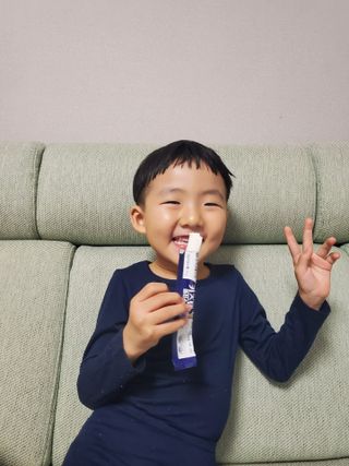키즈텐플러스 연세 키즈텐 플러스 1개월 — 5점을 준 리뷰어가 2021년 3월 올린 사용 사진
