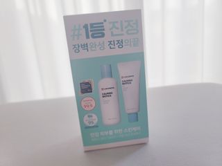 리더스코스메틱 리더스 카밍 바이오틱스 #1등 진정 기획세트 [에센스 워터150ml + 크림 마스크80ml] — 4점을 준 리뷰어가 2022년 9월 올린 사용 사진