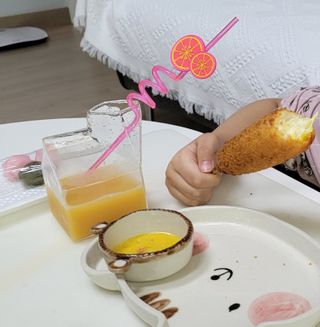 [차바] 발렌시아 오렌지주스 2개 — 5점을 준 리뷰어가 2021년 10월 올린 사용 사진
