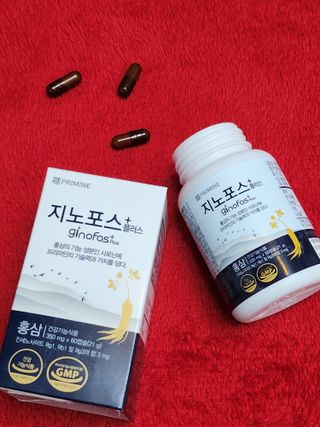프리마인 홍삼의 강력한 에너지, 이제는 흡수율을 높인 최첨단 캡슐로 간편하게 초고속 충전하세요. — 5점을 준 리뷰어가 2022년 12월 올린 사용 사진