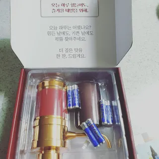 와인웨이터 당신은 별을 마시고있소, 크리비 와인 디스펜서 — 4점을 준 리뷰어가 2023년 1월 올린 사용 사진