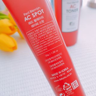 페브유 / FABYOU [페브유 2종 SET] 레드 블레미쉬 AC 토너 + AC스팟 — 5점을 준 리뷰어가 2021년 7월 올린 사용 사진