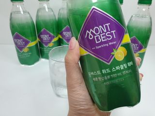 몽베스트 Montbest with Sparkling water Lemon OR Lime 20병(랜덤) — 4점을 준 리뷰어가 2022년 5월 올린 사용 사진