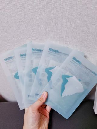 에이스노 레스큐 이미디에이트 수딩 시트마스크 — 5점을 준 리뷰어가 2021년 12월 올린 사용 사진