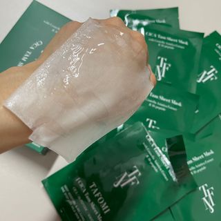 타포미 시카 탐 시트 마스크 27ml — 4.5점을 준 리뷰어가 2023년 1월 올린 사용 사진