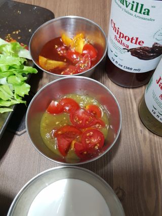 가비야 프리미엄 멕시코 살사 4종 택2 — 5점을 준 리뷰어가 2021년 6월 올린 사용 사진