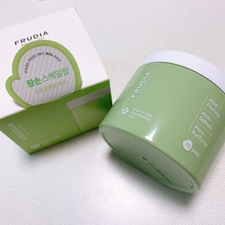 [후르디아] 약산성  모공 필링 패드(70매) — 4점을 준 리뷰어가 2021년 7월 올린 사용 사진