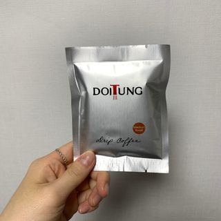 도이퉁 드립백 커피 60g 다크로스트 미디움로스트 — 5점을 준 리뷰어가 2021년 2월 올린 사용 사진