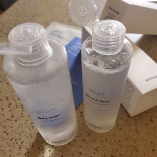 화이트리 비움 데일리 토너, 바하 0.5토너 세트 — 5점을 준 리뷰어가 2021년 1월 올린 사용 사진