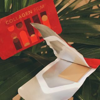 프리마인 귀족의 콜라겐, 92배 흡수율. 럭셔리 프리미엄 셀라브 콜라겐필름 30매 — 4점을 준 리뷰어가 2021년 10월 올린 사용 사진