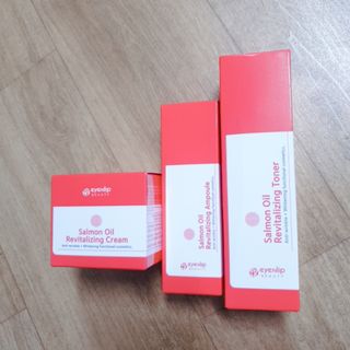 아이앤립 / EYENLIP 아이앤립 연어오일 리바이탈라이징 토너+앰플+크림 3종 세트 — 5점을 준 리뷰어가 2021년 6월 올린 사용 사진
