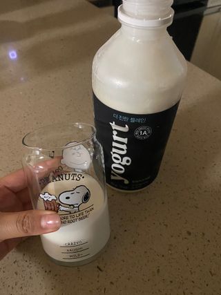 숲골 임실치즈마을 프로바이오 요거트 900ml — 5점을 준 리뷰어가 2021년 8월 올린 사용 사진