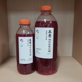 트롯전통식혜 트롯레드비트식혜 1리터 +500리터 — 5점을 준 리뷰어가 2021년 5월 올린 사용 사진