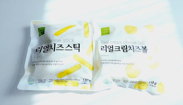 리얼치즈스틱, 리얼크림치즈볼 리뷰 사진