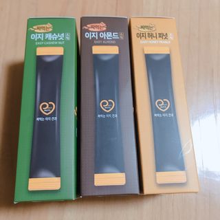 짜먹는 이지견과 짜먹는 이지아몬드, 짜먹는 이지허니피넛, 짜먹는 이지캐슈넛 각 10g X  10포 — 5점을 준 리뷰어가 2021년 2월 올린 사용 사진