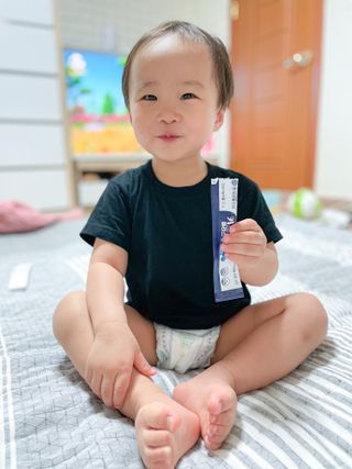 키즈텐플러스 연세 키즈텐 플러스 1개월 — 5점을 준 리뷰어가 2021년 3월 올린 사용 사진