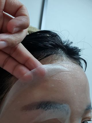 닥터마시멜로 닥터마스멜로 마블러스 아쿠아 클리닉 마스크 — 5점을 준 리뷰어가 2021년 2월 올린 사용 사진