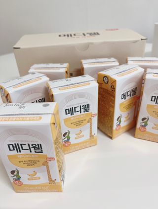 메디웰 페디아드링크 미니 바나나맛 — 3.5점을 준 리뷰어가 2022년 8월 올린 사용 사진