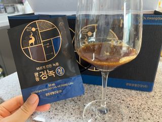 광동생활건강 [광동] 바르게 만든 녹용, 광동정녹청 30포. — 5점을 준 리뷰어가 2022년 6월 올린 사용 사진