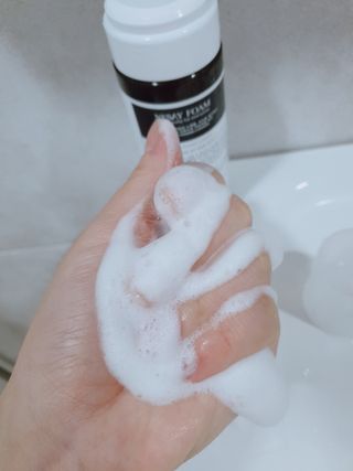 NESAY 네세이 크림 폼클렌져 포맨 150mL 남자폼클렌져 — 4.5점을 준 리뷰어가 2021년 4월 올린 사용 사진