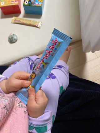 다나음 셀렌에 빠진 아연면역젤리 열대과일맛+사과맛 — 5점을 준 리뷰어가 2023년 1월 올린 사용 사진