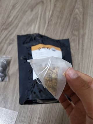 산그리메 국내산 호박차 100티백 대용량 삼각티백차 — 5점을 준 리뷰어가 2021년 6월 올린 사용 사진