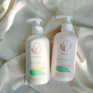 mom e 맘이 내추럴 베이비 케어 샴푸앤바스+로션 — 5점을 준 리뷰어가 2021년 1월 올린 사용 사진