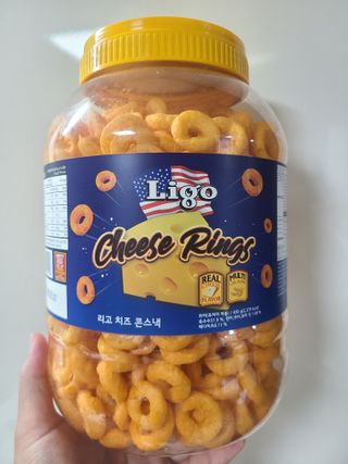 리고 치즈링 430g — 5점을 준 리뷰어가 2022년 9월 올린 사용 사진